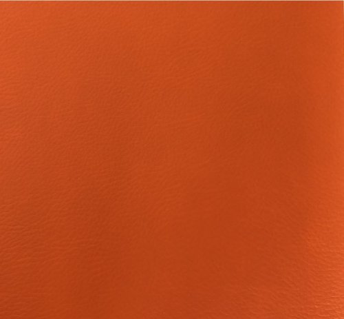 Kunstleder - leichte Struktur - orange